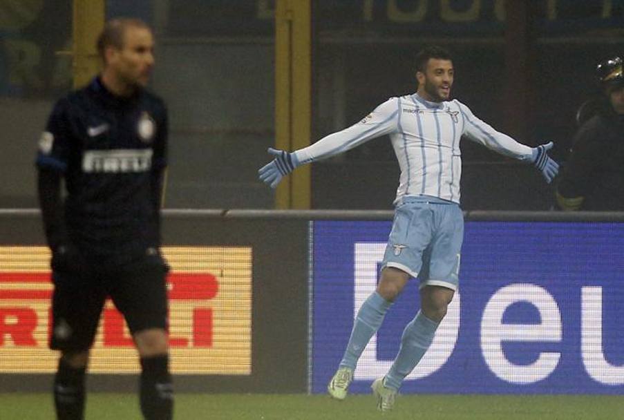 Anderson aveva gi segnato nel 2-1 al Parma. Action